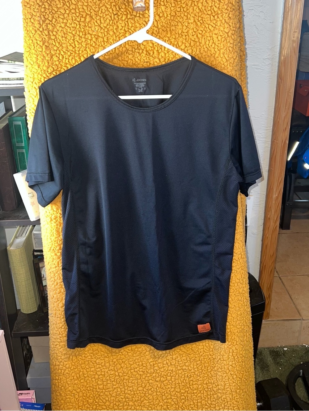Jockey Men's Short Sleeve Crew Tee - Black